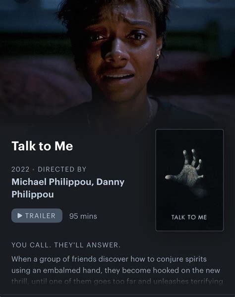 talk to me letterboxd